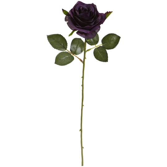 Purple Rose Stem, 24ct.